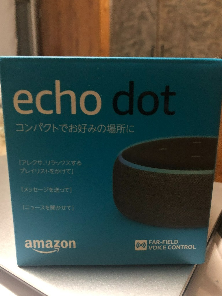 echo dot購入！